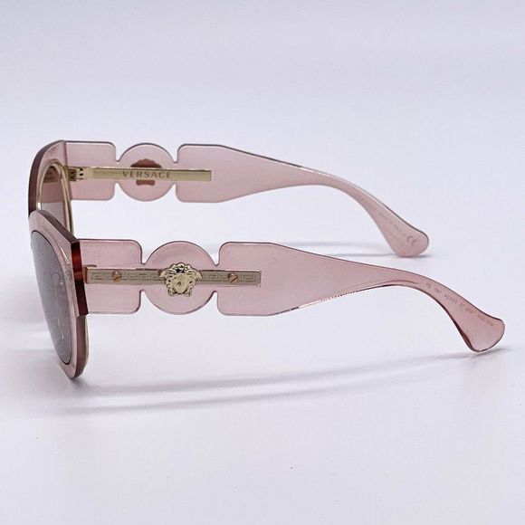 New Versace Pink 53mm Sunglasses With Full Box